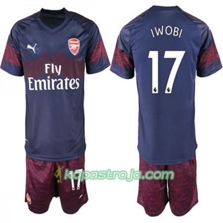 Billiga Fotbollströjor Arsenal Alex Iwobi 17 Barn Borta tröja 2018/19 Kortärmad